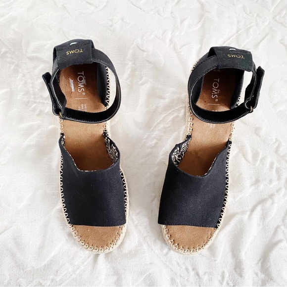 TOMS Marisol Espadrille Wedge Sandal Size 11